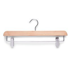 Umeraș din lemn cu cleme pentru fuste, 1 bucată, ZELLER