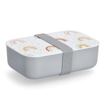 Cutie de pranz din plastic RAINBOW, 19 x 12,5 x 6,5 cm