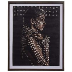 Poster de perete cu rama Tropiques australes, 41,8 x 51,8 cm