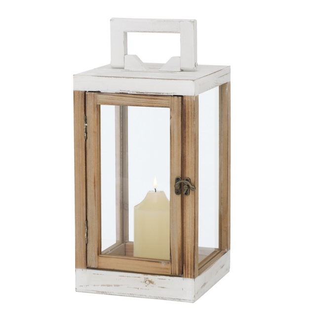 Felinare din lemn QUINTO, brad chinezesc, 2 buc