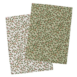Prosoape de bucătărie cu model mic MISTLETOE, 50 x 70 cm, 2 buc.
