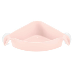 Raft de baie pentru colt BOKS cu ventuze, KOZIOL