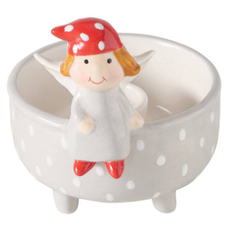 Candelabru cu îngeraș pentru o singură lumânare MALENA