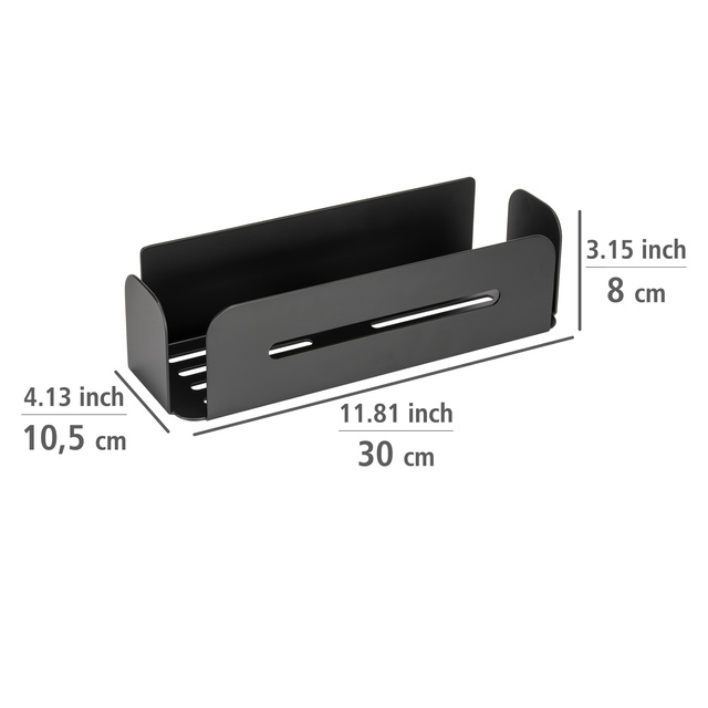 Raft baie din aluminiu BIVIO, montaj fara gaurire