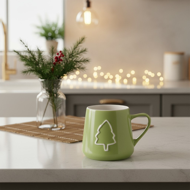 Cana SUBLIM, pictată manual, 340 ml