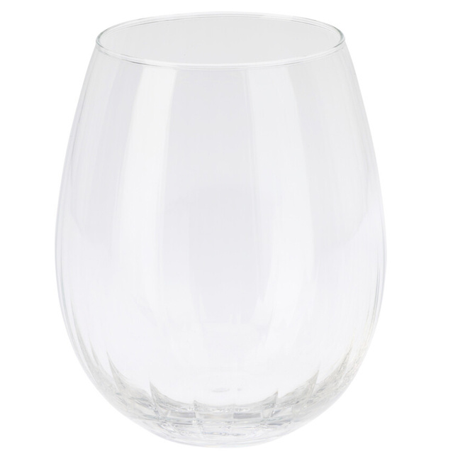 Set pahare bombate, 440 ml, 4 buc.