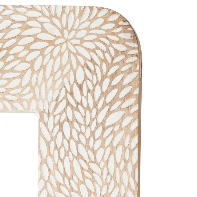 Raft din lemn COMFY PLACES cu sertare din material textil