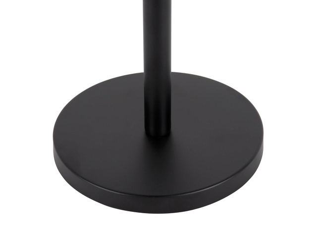 Suport pentru hârtie igienică ACCENT, negru, 46 cm