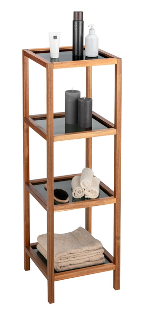 Raft cu 4 niveluri din lemn de salcam FONDI