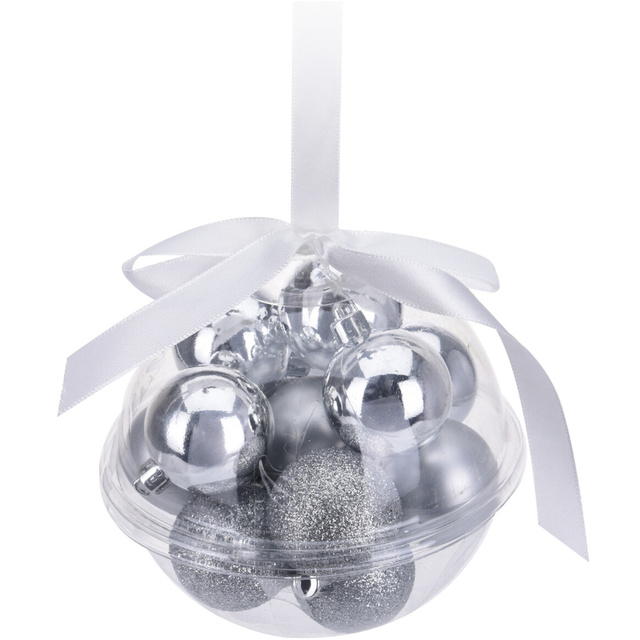 Globulete de Crăciun, 12 bucăți, Ø 3 cm