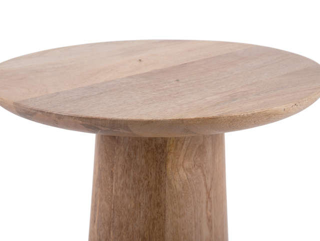 Masă de cafea din lemn FORCE, Ø 35,5 cm