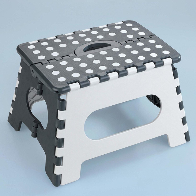 Scaun pliabil SECURA antiderapant, max. 150 kg