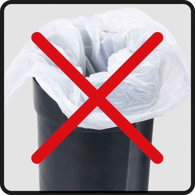 Cos de gunoi, Argintiu, 3 L, Wenko