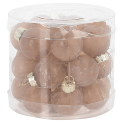 Set globulete din sticla, 24 bucati, Ø 2,5 cm