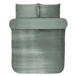 Set de lenjerie din satin de bumbac, 200x220 cm, verde marin, Marc O'Polo