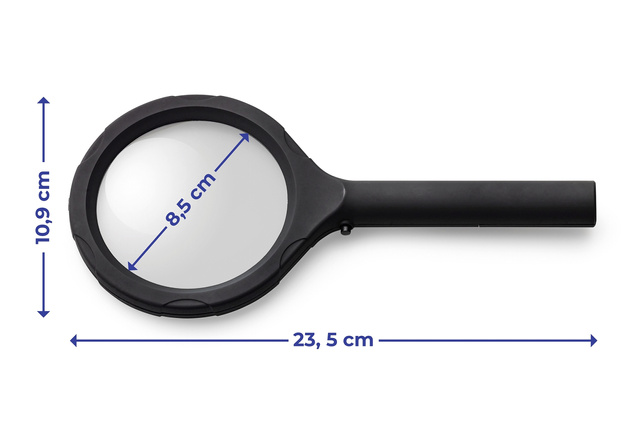 Lupa LED universala, Ø 8,5 cm, Maximex