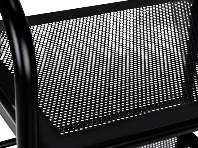 Stand metalic pentru baie, 3 nivele pe roti