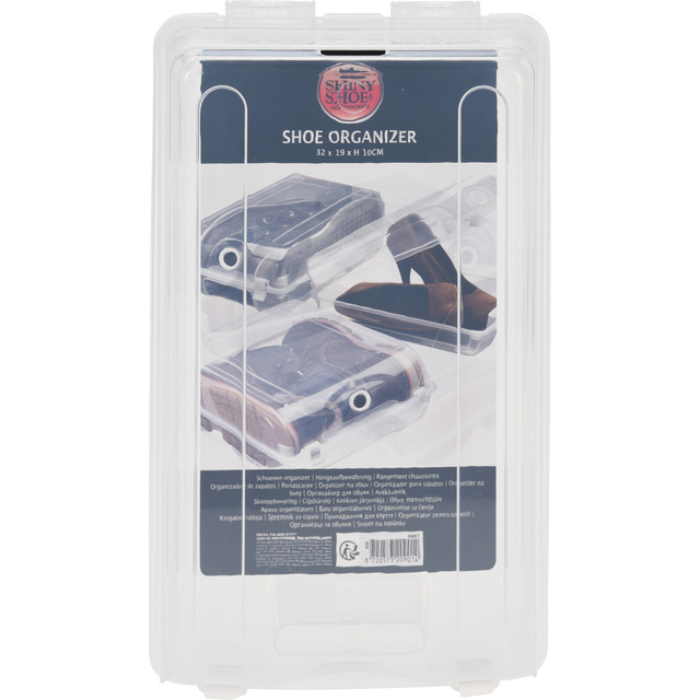 Organizator de pantofi din plastic, 32 x 19 x 10 cm