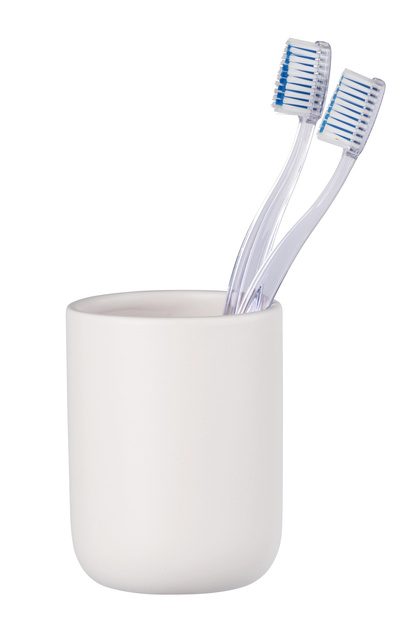 Pahar pentru periute de dinti Olinda, Alb, Ø 7,6 cm, ALLSTAR