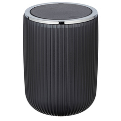 Coș de gunoi pentru baie AGROPOLI, 20 cm, gri, WENKO