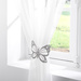 Clip pentru perdea fluture, 1 buc, 16 cm