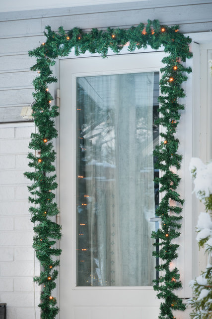 Ghirlandă festivă cu 80 de diode, 5 m, LED cald