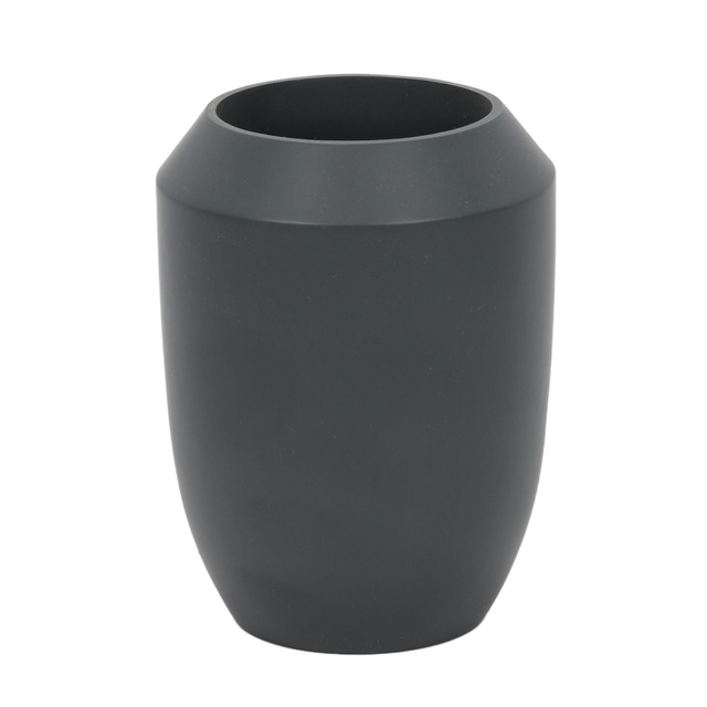 Pahar de periuță de dinți TRIO, Ø 8 cm, gri