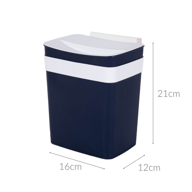 Coș de gunoi cu capac, 4 litri