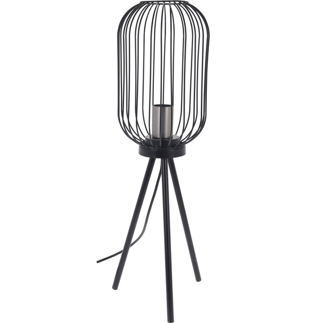Lampa metalica, cu trei picioare, 36 cm