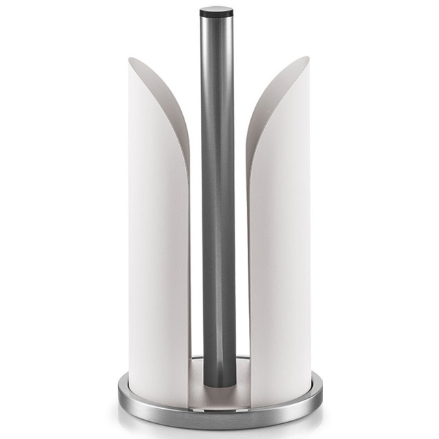 Suport pentru prosoape de hârtie de bucătărie, mat, ZELLER, gri