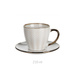 Cana pentru cafea sau ceai cu farfurioară DUNE, 210 ml