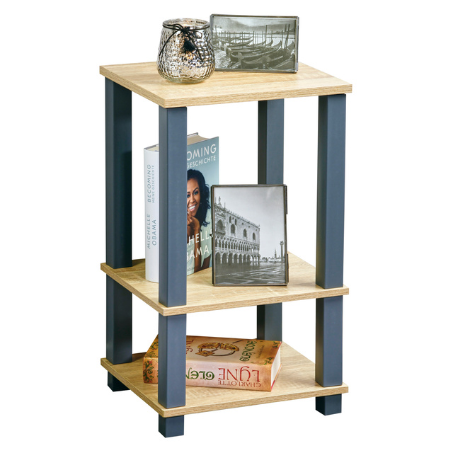 Biblioteca cu trei polite, 34 x 58 x 29 cm