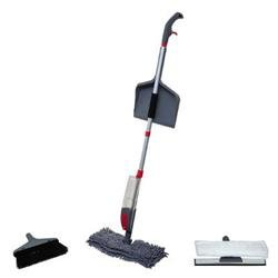Mop + racleta pentru geamuri + faras cu matura, 3 in 1, set