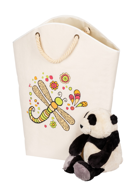 Cos mic pentru rufe cu manere din franghie, 58 l, WENKO