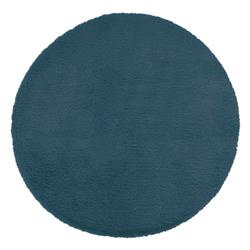 Covor rotund din blană