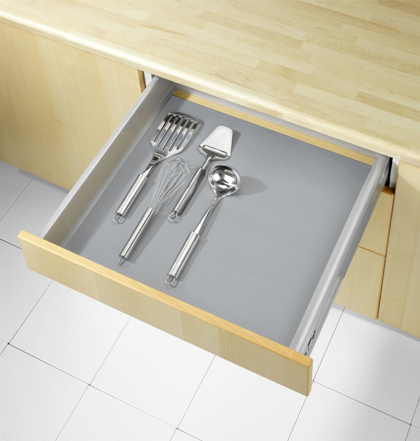 Suport textil pentru sertare și dulapuri de bucătărie, folie de protecție din plastic - WENKO