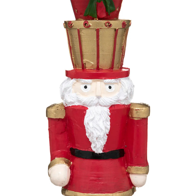 Lumanare decorativa in forma de spargator de nuci, 33 cm