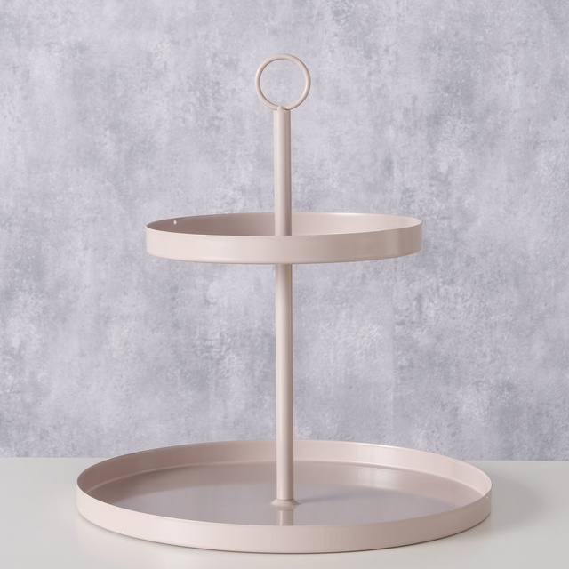 Farfurie decorativa cu doua rafturi, SAMINA