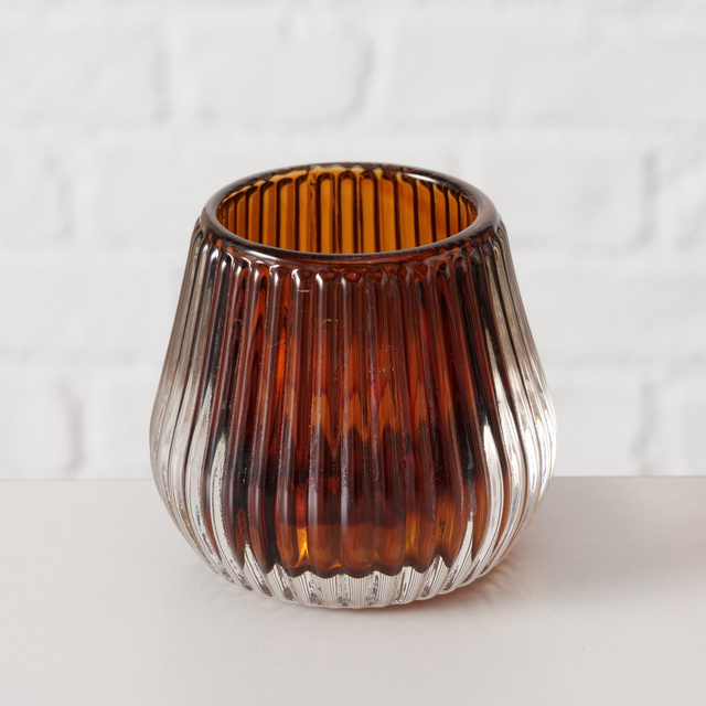 Suport pentru lumânări din sticlă ZATO, Ø 7,5 cm