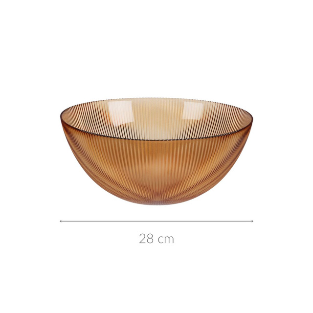 Vas cu dungi AMBER, Ø 28 cm