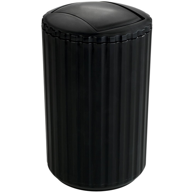 Coș de gunoi pentru baie, Swing Bin Allstar, culoare neagră, 3l