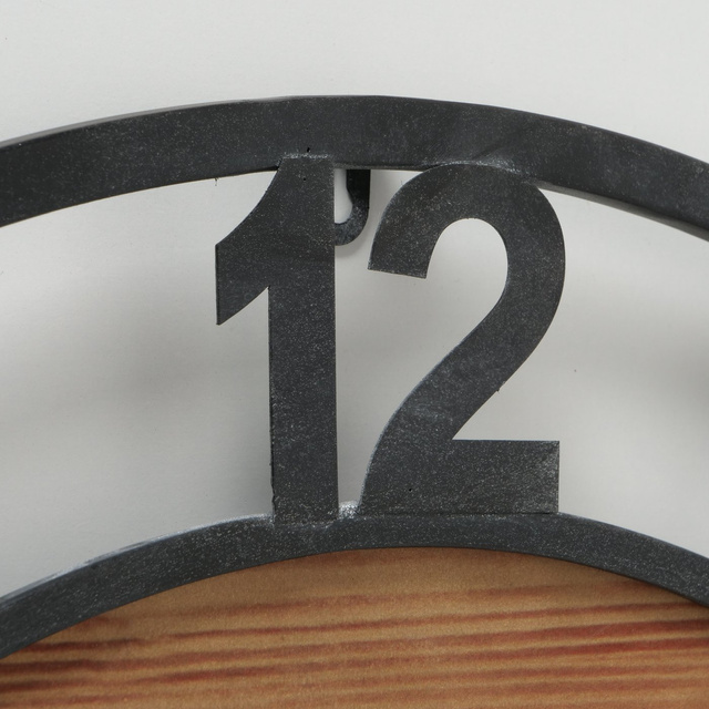 Ceas de perete cu motiv de iarnă, LUDWIG, Ø 70 cm