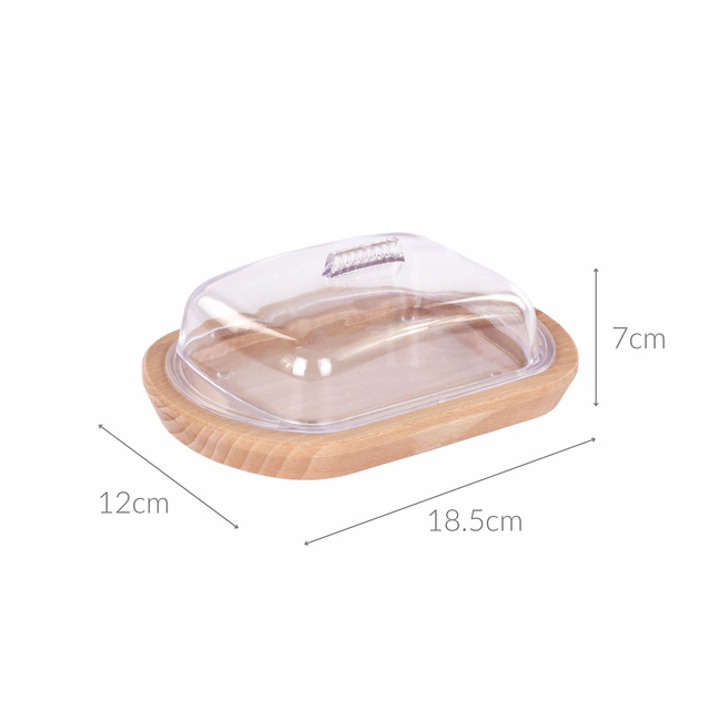 Recipient pentru unt 18,5 x 12 cm, President Line