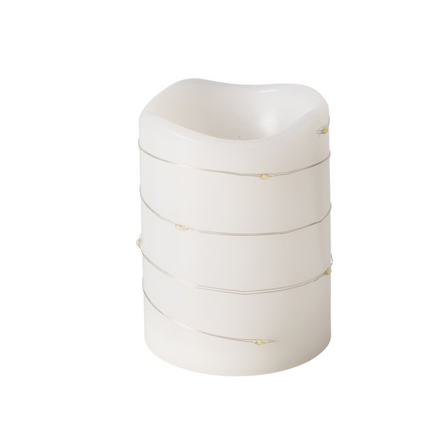 Lumânări cu flacără LED artificială SARNIA, 3 buc.