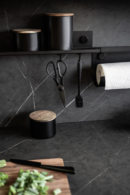 Raft negru pentru condimente, JET, WENKO