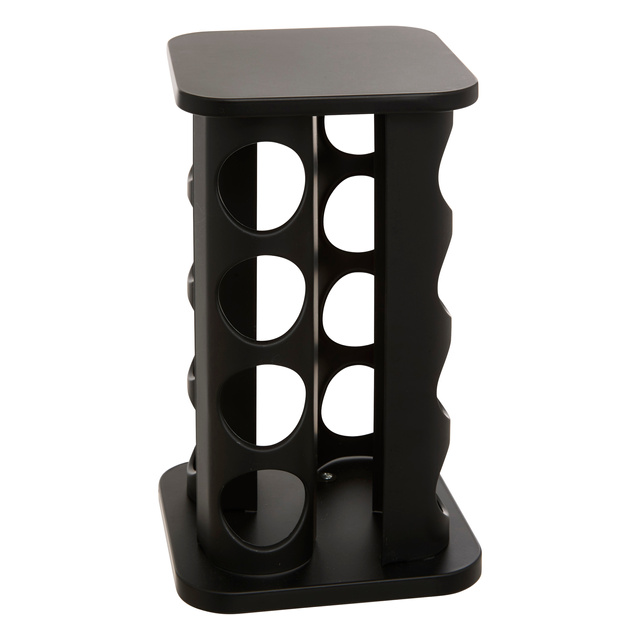 Organizer metalic pentru condimente ROTA, 16 borcane din sticlă