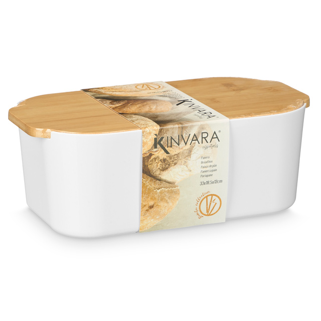 Cutie pentru pâine cu capac din bambus VALIS, 4,5 l