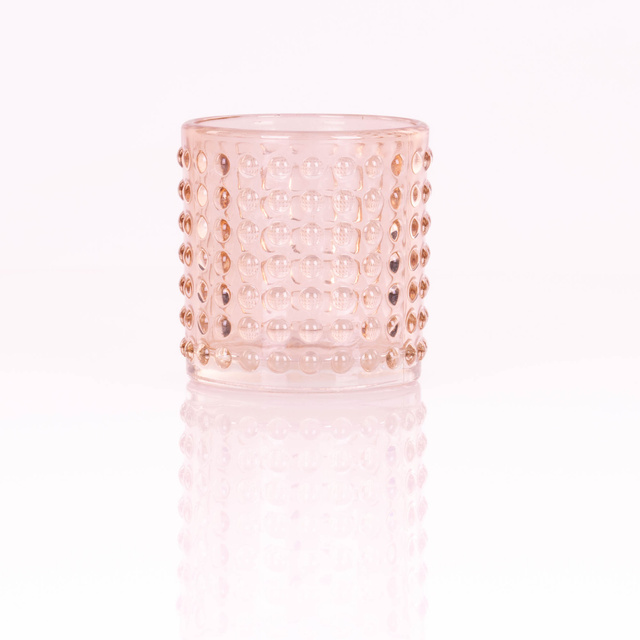 Suport lumanari cu model în relief ARTY, Ø 7 cm