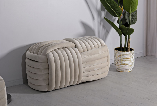 Pouf lung, SOFTY, 90 x 45 cm