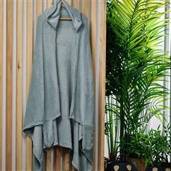 Patura cu maneci si gluga, Essential, marime universala, 115 x 165 cm